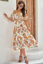1950s Vintage Maxi Dress