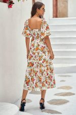 1950s Vintage Maxi Dress