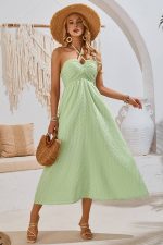 American Neckline Maxi Dress