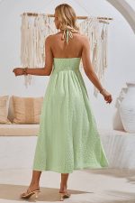 American Neckline Maxi Dress