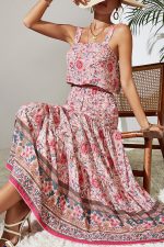 Boho Skirt And Top Set