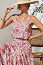 Boho Skirt And Top Set