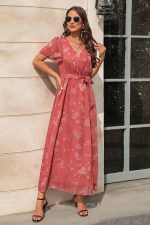 Bridesmaid Wrap Style Wedding Dress