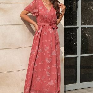 Bridesmaid Wrap Style Wedding Dress