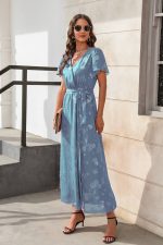 Bridesmaid Wrap Style Wedding Dress