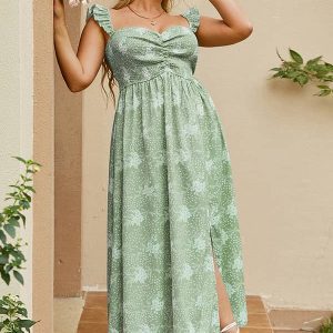 Chic and Elegant Plus Size Maxi Dress