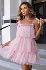 Chic Layered Mini Dress