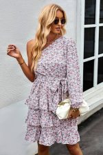 Chic One Shoulder Dress