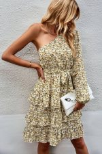 Chic One Shoulder Dress