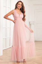 Chic Tulle Maxi Dress