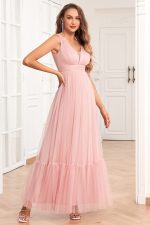 Chic Tulle Maxi Dress
