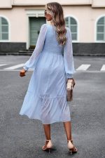 Chic Tulle Maxi Dress