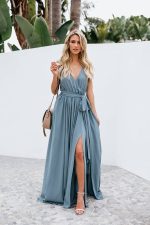 Chic Wrap Maxi Dress