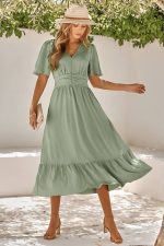 Empire Wedding Midi Dress