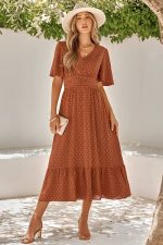 Empire Wedding Midi Dress