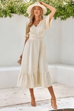 Empire Wedding Midi Dress