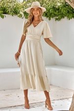 Empire Wedding Midi Dress