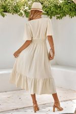 Empire Wedding Midi Dress