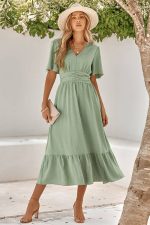 Empire Wedding Midi Dress