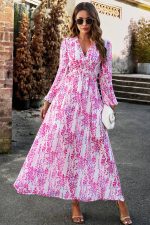 Floral A-Line Maxi Dress