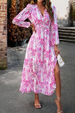 Floral A-Line Maxi Dress