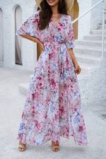 Floral Boho Maxi Dress