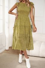 Floral Bridesmaid Dress