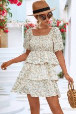 Floral Bridesmaid Dress