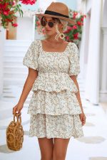 Floral Bridesmaid Dress