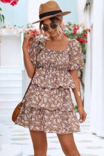 Floral Bridesmaid Dress