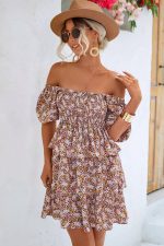 Floral Bridesmaid Dress