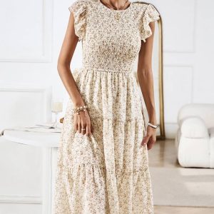 Floral Bridesmaid Dress