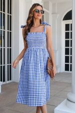 Guinguette Gingham Maxi Dress