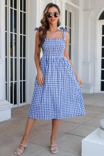 Guinguette Gingham Maxi Dress