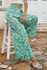 High Waist Floral Pants