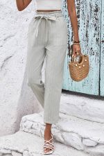 High-Waisted Summer Pants