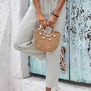 High-Waisted Summer Pants