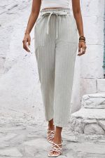 High-Waisted Summer Pants