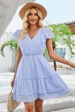 Light Blue Wedding Guest Dress