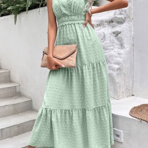 Light Green Maxi Dress