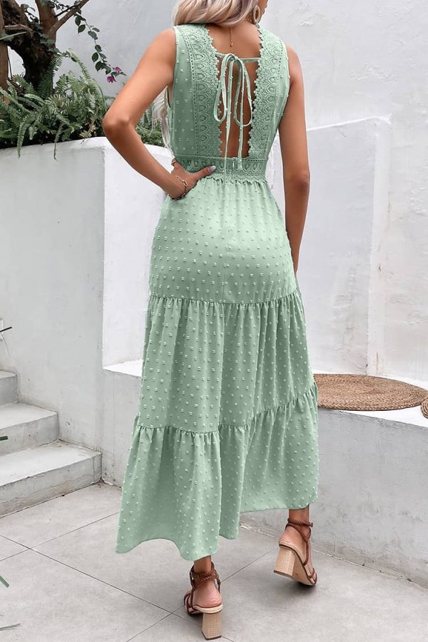 Light Green Maxi Dress