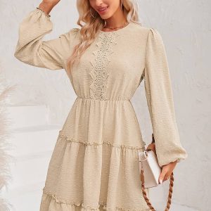 Long Sleeve Maxi Autumn Dress