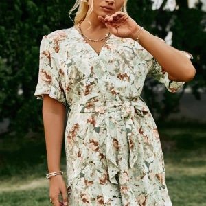 Midi Dress Guest Wedding Plus Size