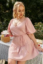 Mini Plus Size Boho Dress