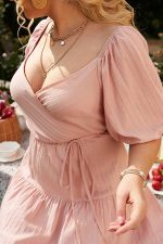 Mini Plus Size Boho Dress