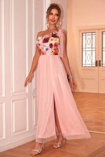 One Shoulder Maxi Dress