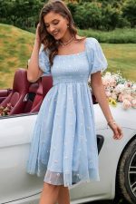 Party Gingham Midi Dress