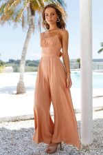 Pink Wedding Jumpsuit