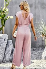 Pink Wide Jumpsuit