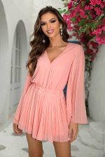 Pleated Wedding Jumpsuit